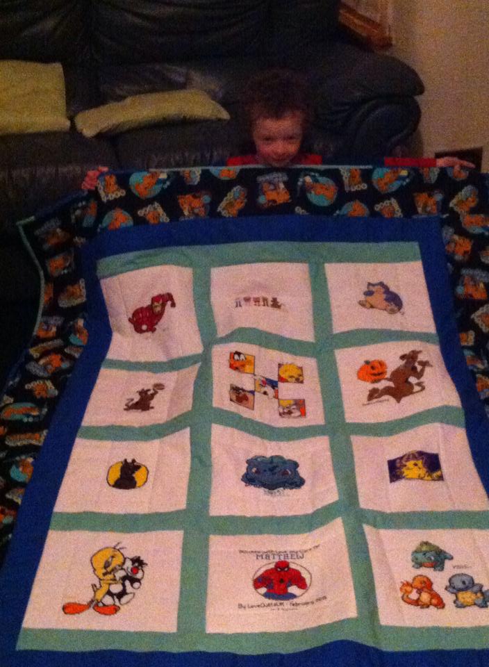 Photo of Matthew C's quilt