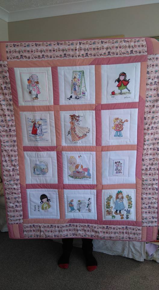 Photo of (QUILTED) Pictures of Girls's quilt