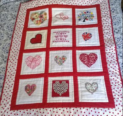 Photo of (QUILTED) Hearts's quilt