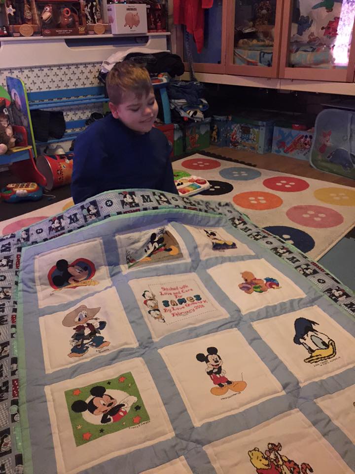 Photo of James W's quilt