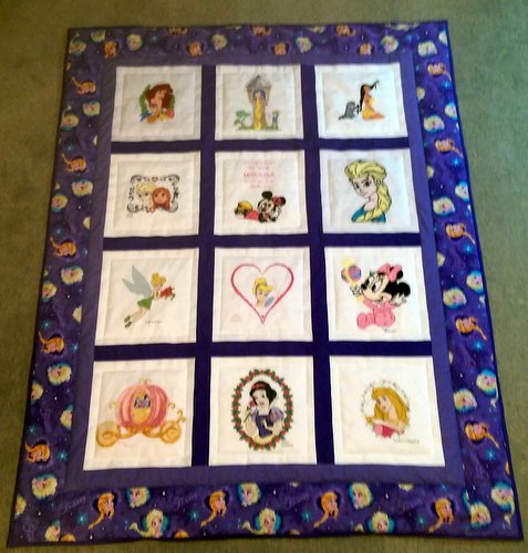 Photo of Makayla's quilt