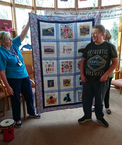 Photo of Luke B's quilt