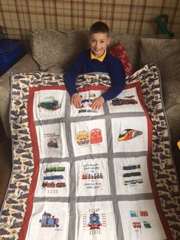 Photo of Alfie J's quilt