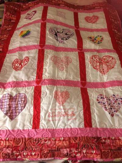 Photo of Elisha T's quilt