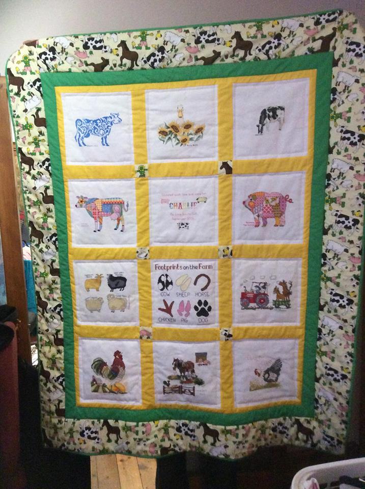 Photo of Charlie Y's quilt