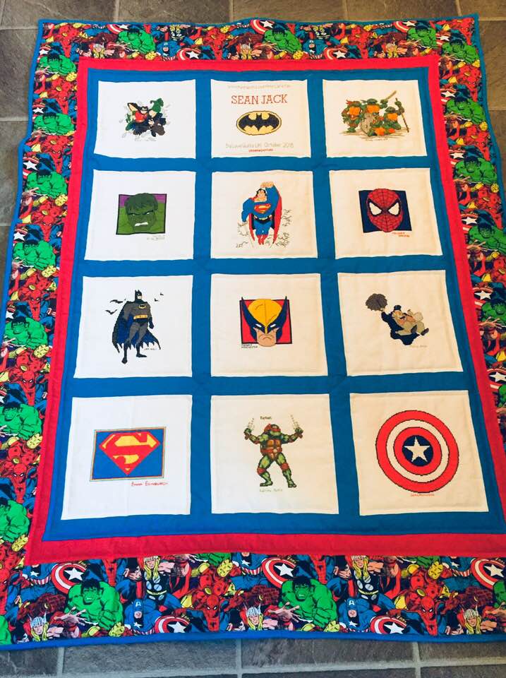 Photo of Sean Jack's quilt