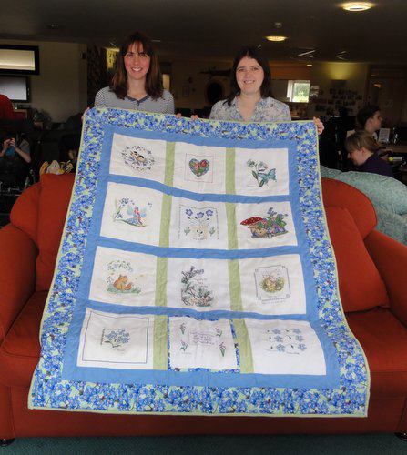 Photo of Forget-Me-Not Quilt's quilt