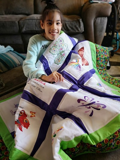 Photo of Keira A's quilt