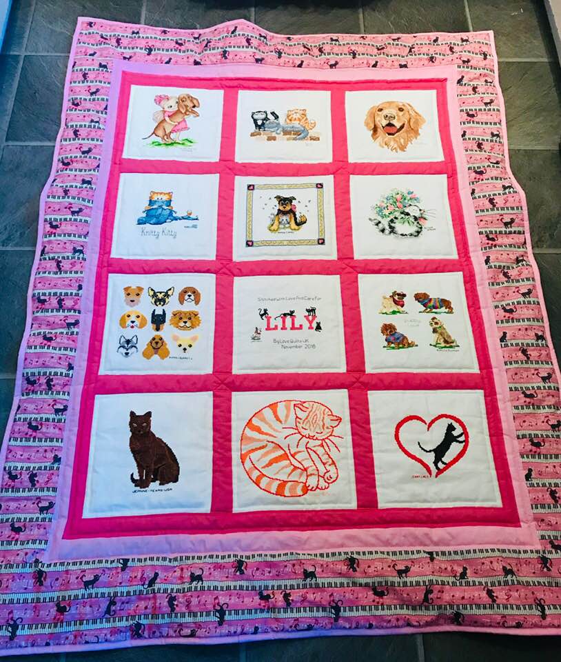 Photo of Lily's quilt