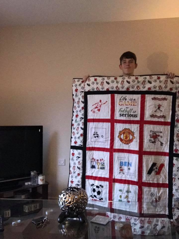 Photo of Ben D's quilt