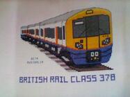 Any child cross stitch category: Trains