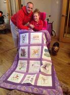 Zara G's quilt