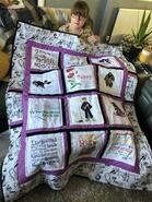 Poppy I's quilt