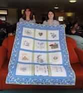 Forget-Me-Not Quilt's quilt