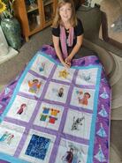 Jorja B's quilt