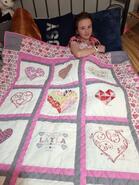 Layla E's quilt