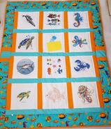 A's quilt