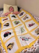Oscar B's quilt
