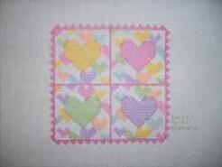 Cross stitch square for Milly P's quilt