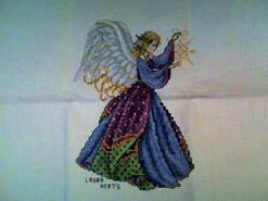 Cross stitch square for Kennedy J's quilt