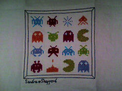 Cross stitch square for Jake S's quilt