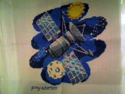 Cross stitch square for Jake S's quilt