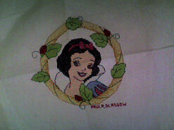 Cross stitch square for Aimee F's quilt