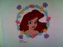 Cross stitch square for Aimee F's quilt
