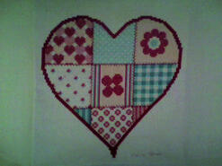 Cross stitch square for Cameron B's quilt