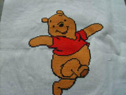 Cross stitch square for Theo S's quilt