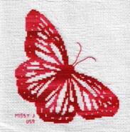Cross stitch square for Lauryn A's quilt