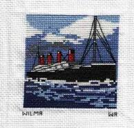 Cross stitch square for Cody G's quilt