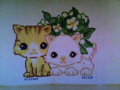 Cross stitch square for Karise S's quilt