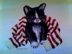 Cross stitch square for Karise S's quilt