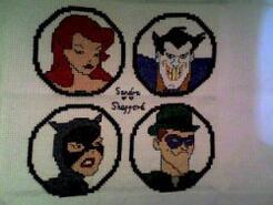 Cross stitch square for William D 's quilt