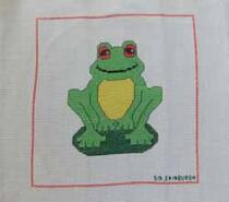 Cross stitch square for Alfie A's quilt