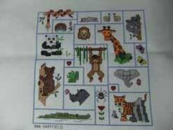 Cross stitch square for Alfie A's quilt