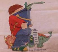 Cross stitch square for Jack R's quilt