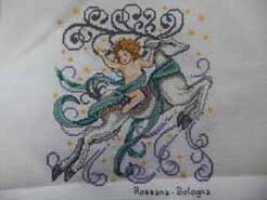 Cross stitch square for Seren T's quilt