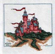 Cross stitch square for Seren T's quilt
