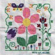 Cross stitch square for Alana B's quilt