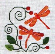 Cross stitch square for Mollie B's quilt