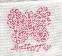 Cross stitch square for Gracie-Mae F's quilt