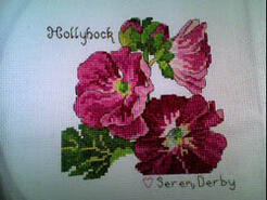 Cross stitch square for Alana B's quilt