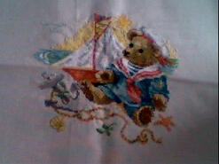 Cross stitch square for Tommy C's quilt