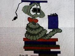 Cross stitch square for any child