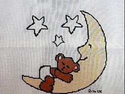Cross stitch square for Tommy C's quilt