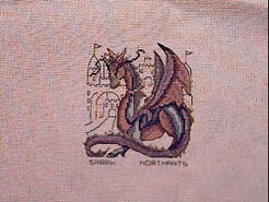 Cross stitch square for George J's quilt