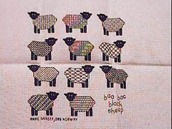 Cross stitch square for Matthew D's quilt