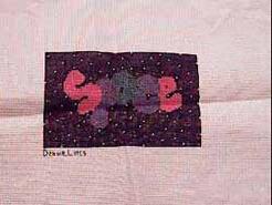 Cross stitch square for William F's quilt